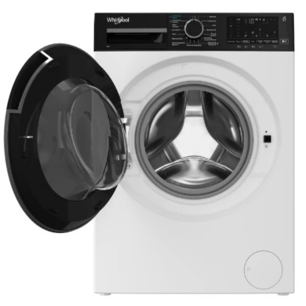 Фото - Комплект техники Whirlpool Стиральная машина с фронтальной загрузкой + Сушильная машина + Комплект креплений для установки в колонну Whirlpool WAM 87WBC UA + WP B8X WBS UA + SKS101 White
